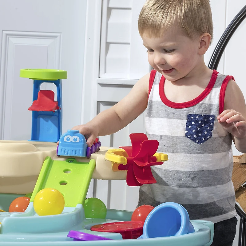 Ball Buddies Adventure Center Step2 - Bleu