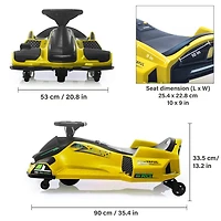 Voltz Toys Voiture de drift à haute vitesse avec moteur sans balais