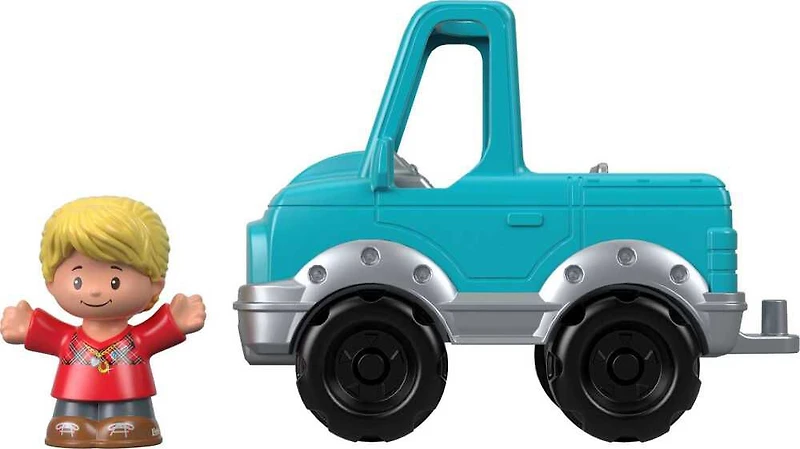 Camionnette Aide un ami Little People de Fisher-Price, jouet avec figurine pour tout-petits