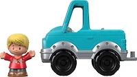 Camionnette Aide un ami Little People de Fisher-Price, jouet avec figurine pour tout-petits