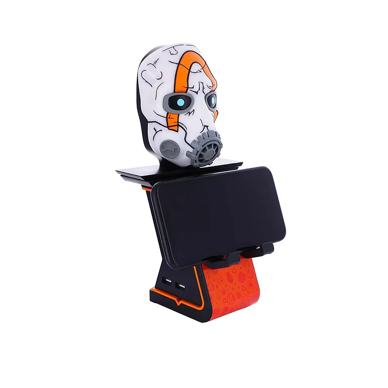 Exquisite Gaming Gearbox Borderlands: Psycho Cable Guy Ikon éclairant, support de chargement pour téléphone et appareils