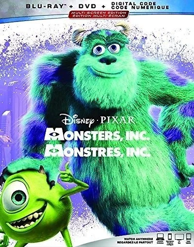 Monsters Inc [Blu-ray+DVD+Digital]