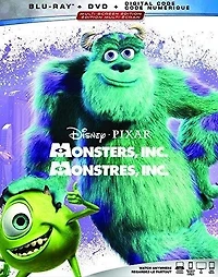 Monsters Inc [Blu-ray+DVD+Digital]