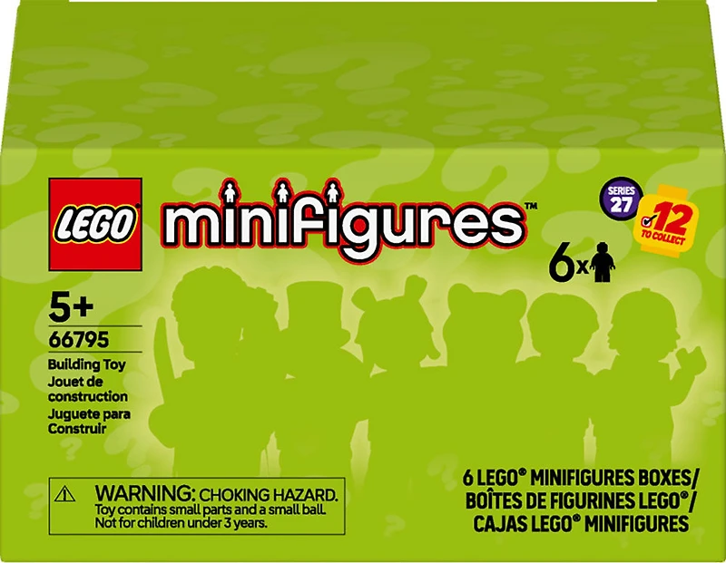 LEGO Figurines Série 27 lot de 6 Ensemble d'aventures et de figurines à collectionner 66795