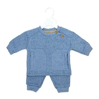 Baby Mode 2 Piece Quilted Jogger Set