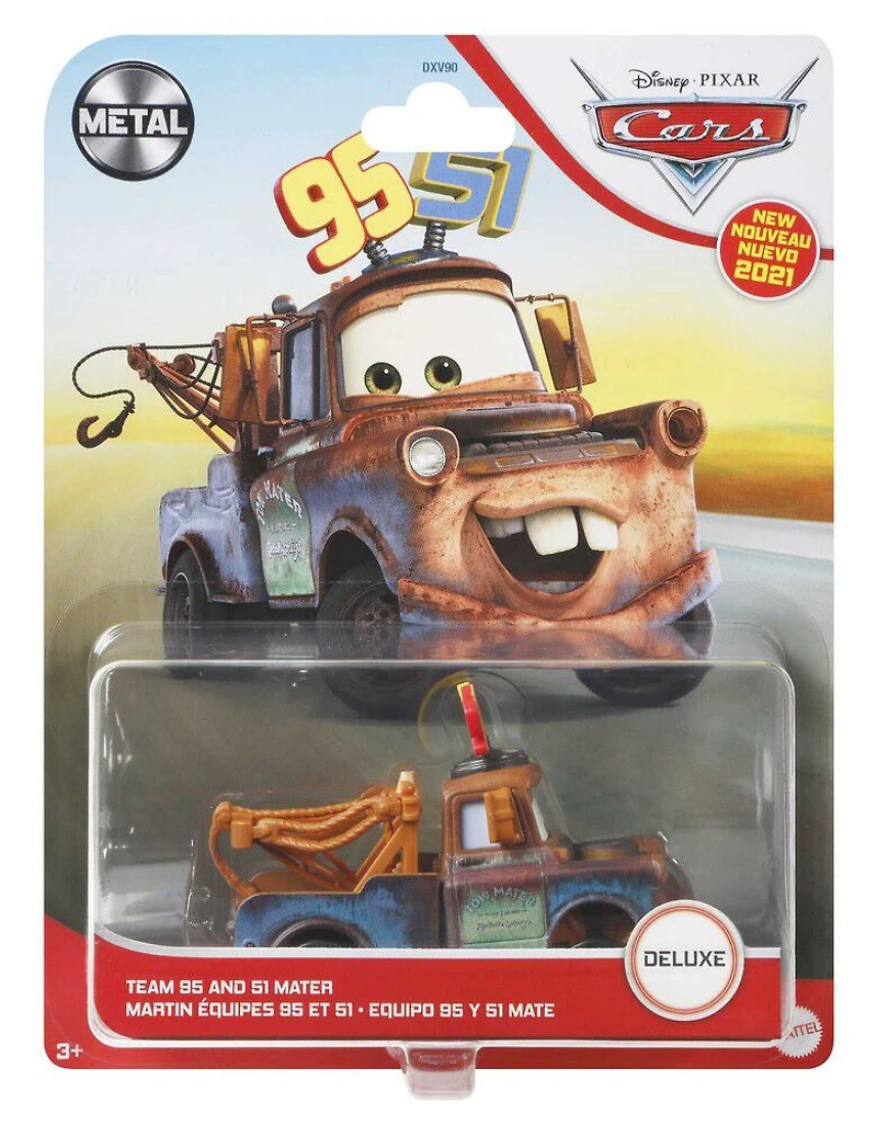 Disney/Pixar - Les Bagnoles - Mater (Martin) Équipes 95 et 51