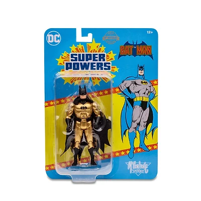 Figurine DC Super Powers 5" Vague 6 - Batman (édition d'or)