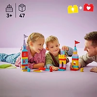 LEGO DUPLO Hopsy's Castle Game Building Toy for Pretend Play - Toddler Learning Set, Ages 3+ - 10450