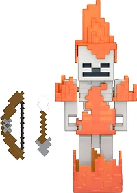 Collection de figurines et d'accessoires Minecraft Skeleton