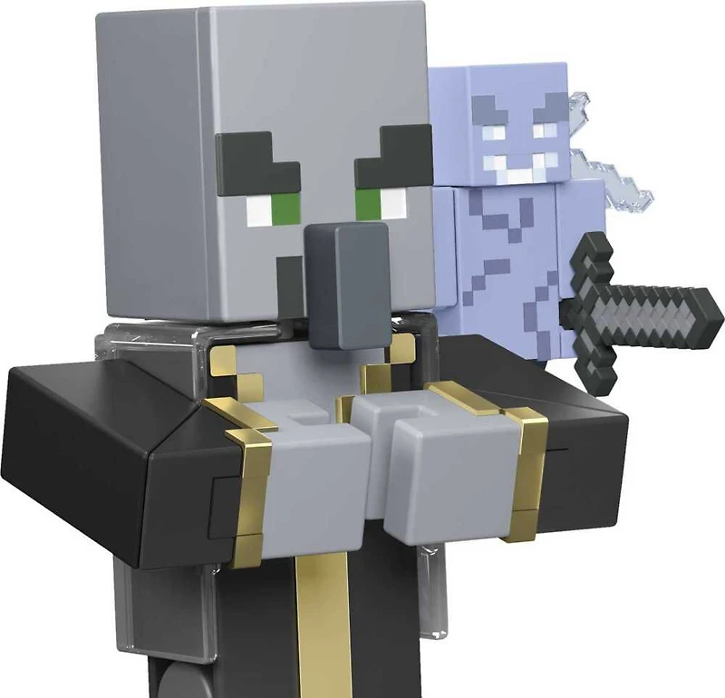 Minecraft- Dungeons - Figurines - Hal et Le Sans-Nom