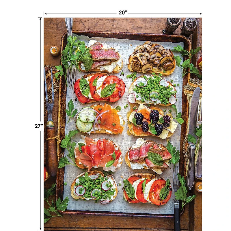 Cra-Z-Art - Dennis Prescott 1000pc Puzzle - Toast Love