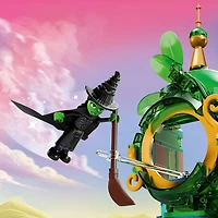 LEGO Wicked Welcome to Emerald City Collectible Toy, Dollhouse Playset with Glinda and Elphaba, 75684