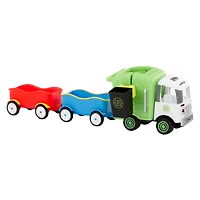 Let's Go Cozy Coupe Garbage Truck Playset