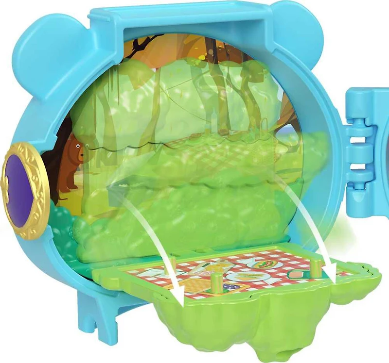 Polly Pocket Pet Connects Stackable Compact, Doll, Animal