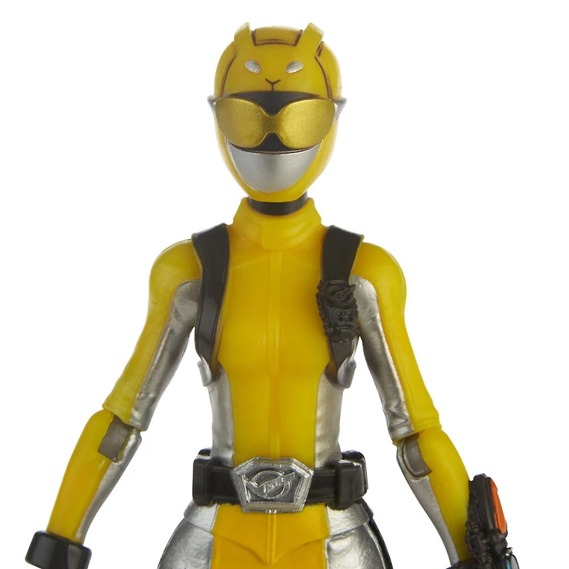 Power Rangers Beast Morphers Yellow Ranger 6-inch Action Figure