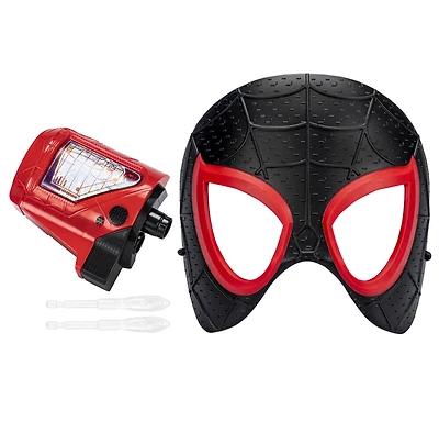 Marvel Spider-Man : Across the Spider-Verse, Lanceur Web-Shot avec masque, article de déguisement