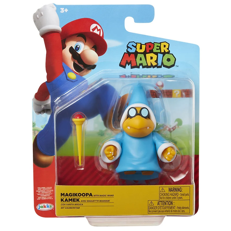 World of Nintendo 4" Figures - Magikoopa with Wand