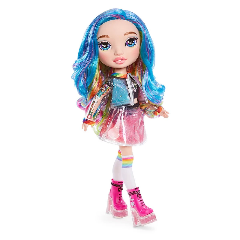 Poupée Rainbow High Rainbow Surprise de 14 pouces - poupée Rainbow Dream avec gelée à fabriquer pour vêtements