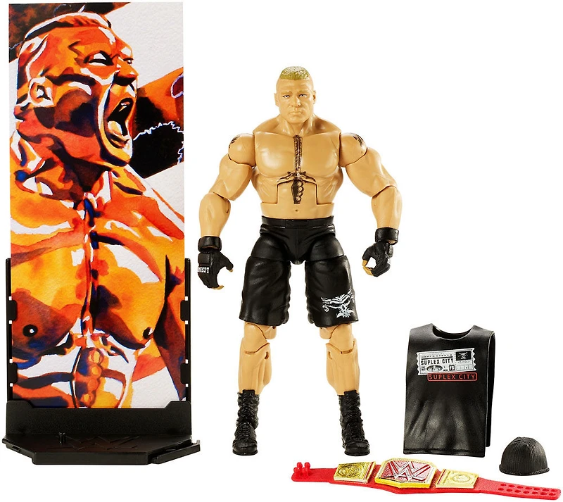 WWE Elite Collection Brock Lesnar Action Figure