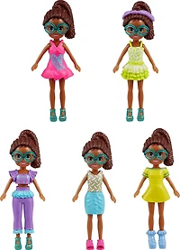 Polly Pocket  Coffret Mode  Aventures à Rio, 4poupées, 49éléments