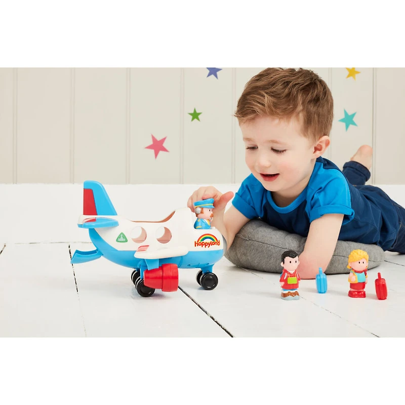 Early Learning Centre Happyland Fly and Go Jumbo Jet - R Exclusive