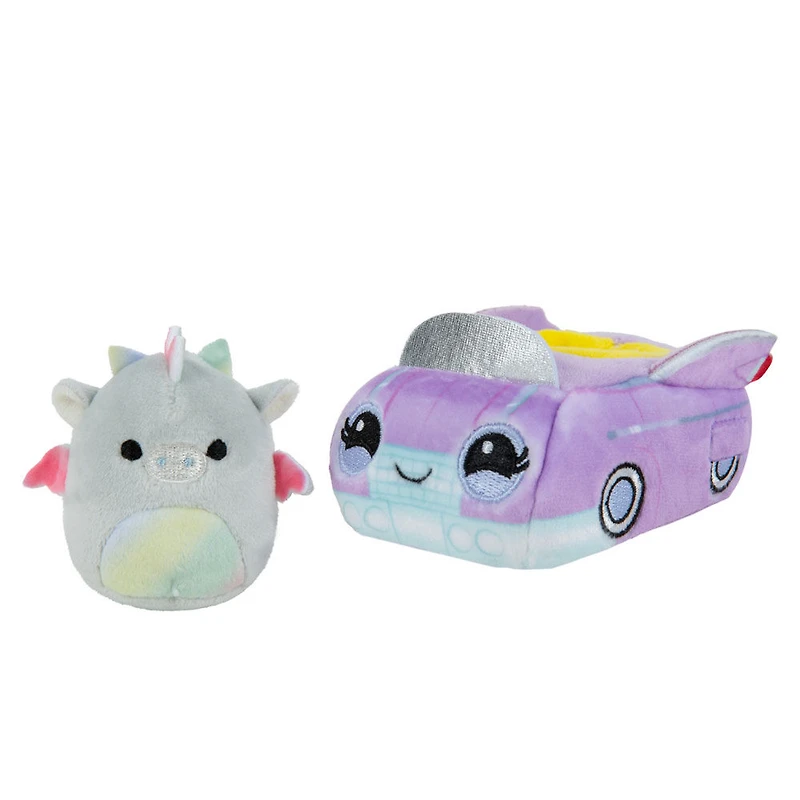 Squishville Plush Vehicle - Ronan in Retro Roadster