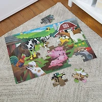 Melissa and Doug Floor Puzzle Assortment-Ferme