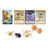 Bakugan Evolutions, Coffret Platinum Power Up Pharol avec Nano Aura et Fury