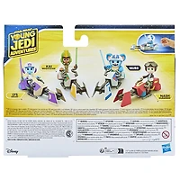 Star Wars Les Aventures des Petits Jedi figurine Nubs avec Speeder Bike, échelle 10 cm, jouets préscolaires Star Wars