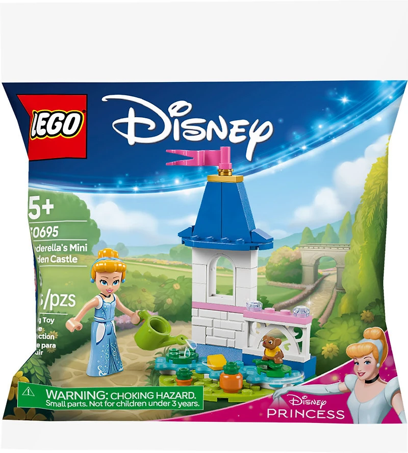 LEGO Disney Princess Le château miniature de Cendrillon avec un jardin 30695