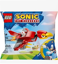 LEGO Sonic the Hedgehog Balkiry Attack Building Set - Includes Mini Clucky Figure and Buildable Balkiry Figure - 30704