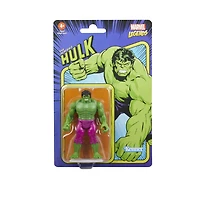 Marvel Legends Series Retro 375 Collection, figurine articulée de collection Hulk de 9,5 cm