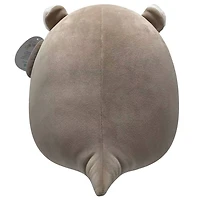 Squishmallow 12" - Rie la Loutre Marron Clair aux Oreilles en Peluche