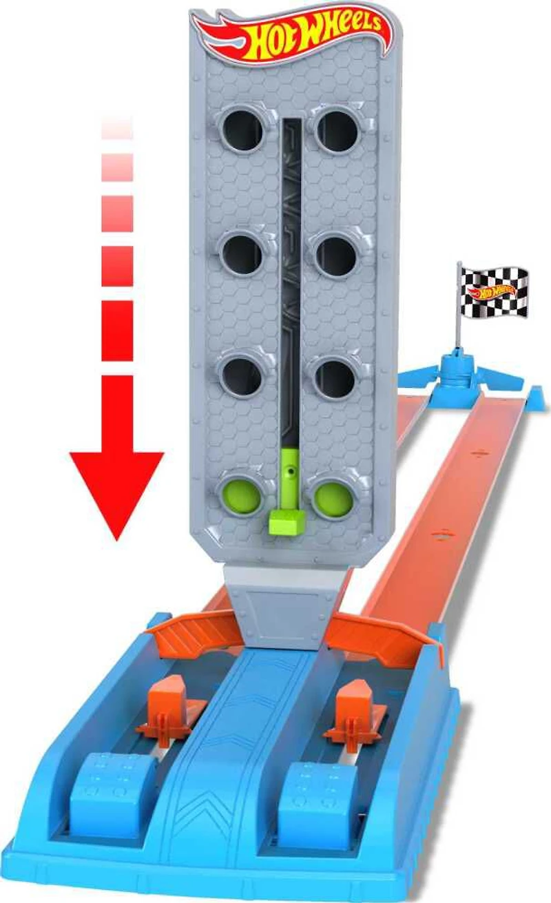 Hot Wheels - Coffret de jeu Piste Champion - Édition anglaise.