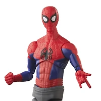 Marvel Legends Series Spider-Man: Across the Spider-Verse (Part One) Peter B Parker 6-inch Action Figure, 2 Accessories