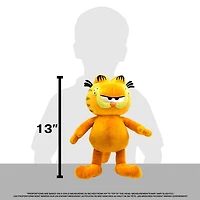 Garfield en peluche version classique- expression grognon - Moyen