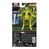 Marvel Legends Series, figurine de collection Loki de 15 cm MCU Disney+, 5 accessoires et 1 pièce Build-a-Figure
