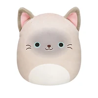 Squishmallow 19 cm - Felton le chat siamois