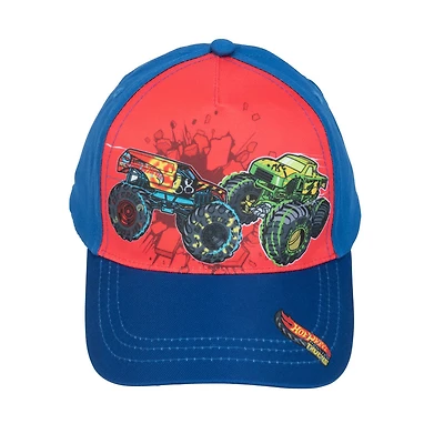 Hot Wheels Monster Truck Hat Multi Size 4-6X