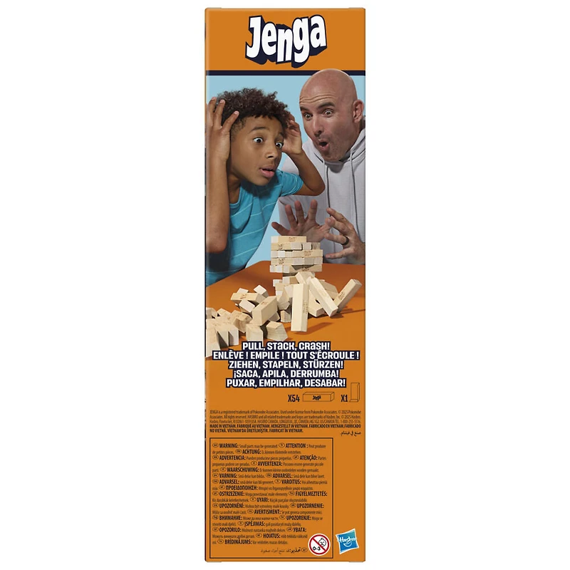 Hasbro Jenga, jeu avec dé numérique