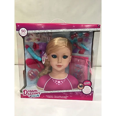 Dream Dazzlers Club Color Dazzle Styling Head Set - Blonde