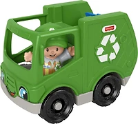 Véhicule à pousser Camion de recyclage Little People de Fisher-Price