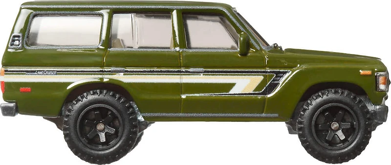 Hot Wheels Premium Car Culture Terra Trek Toyota Landcruiser FJ60 1:64 Scale Collectible Toy Vehicle