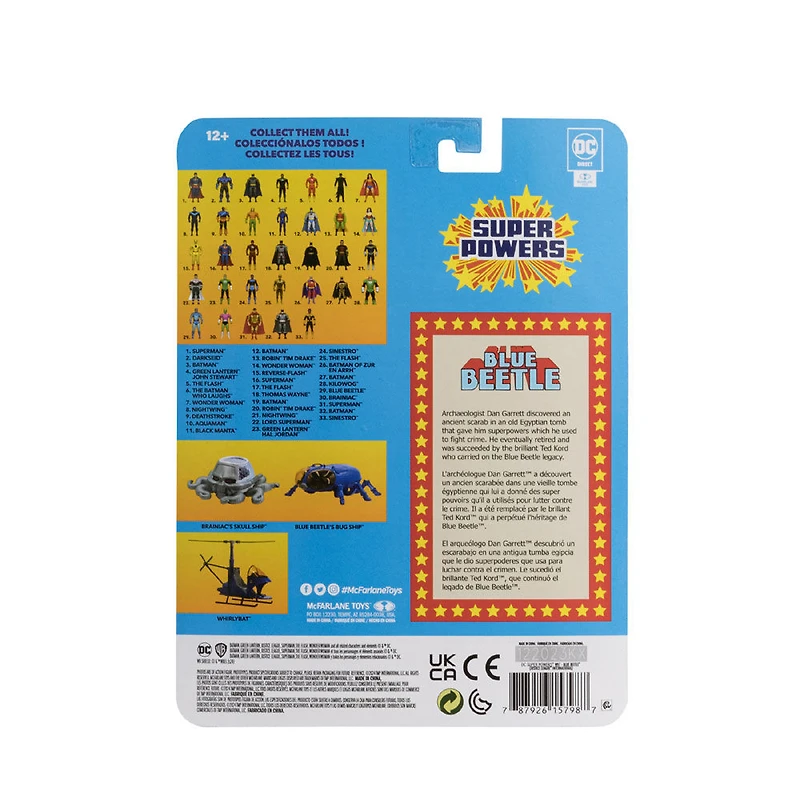 Figurine DC Super Powers 5" Vague 7 - Blue Beetle