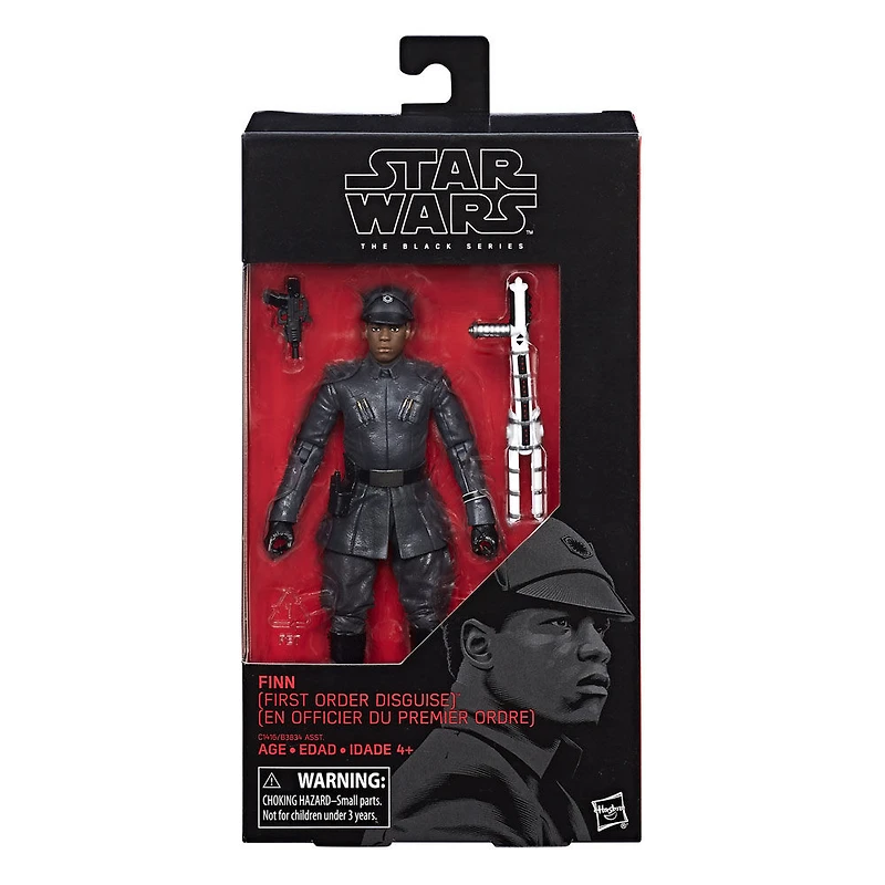 Star Wars Série noire - Figurine Finn (En officier du Premier Ordre)