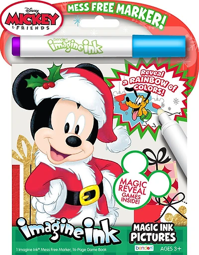 Mickey Friends Holiday Imagine Ink - Édition anglaise