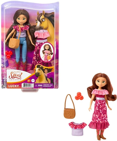 Spirit: l'indomptable -Poupée Lucky & tenue accessoirisée