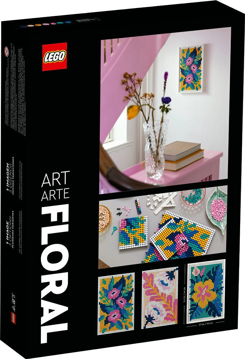 LEGO Art - Art floral 31207 Ensemble de construction (2 870 pièces)