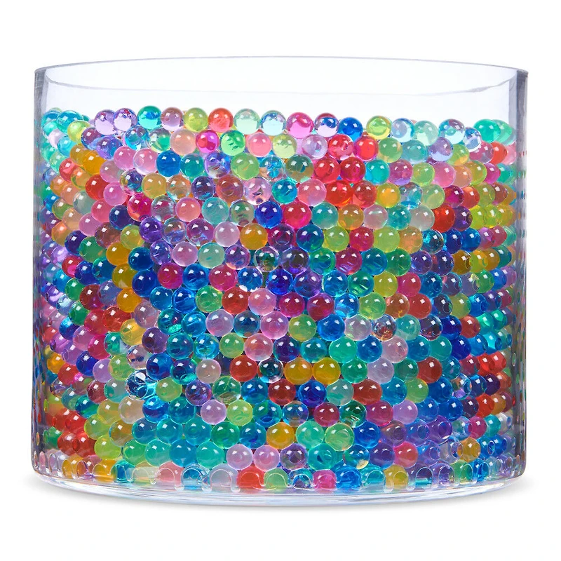 Orbeez Tubes , 400 billes Orbeez gonflées rose intense, cuillère et boîte de transport, jouets sensoriels pour enfants