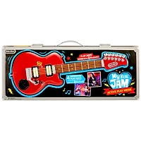 Guitare électrique My Real JamMC, guitare-jouet avec étui et sangle, 4 modes de jeu et connectivité BluetoothMD